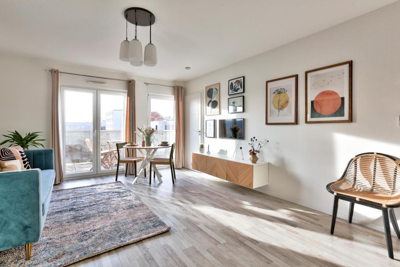 Charmant Appartement Neudorf Ouest Страсбург Екстериор снимка
